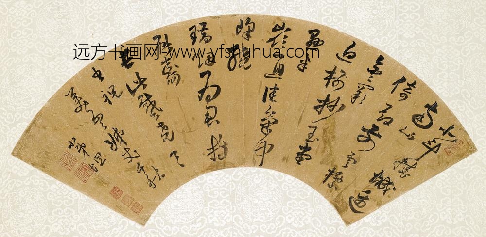 张坦_寿美吾姊丈扇面