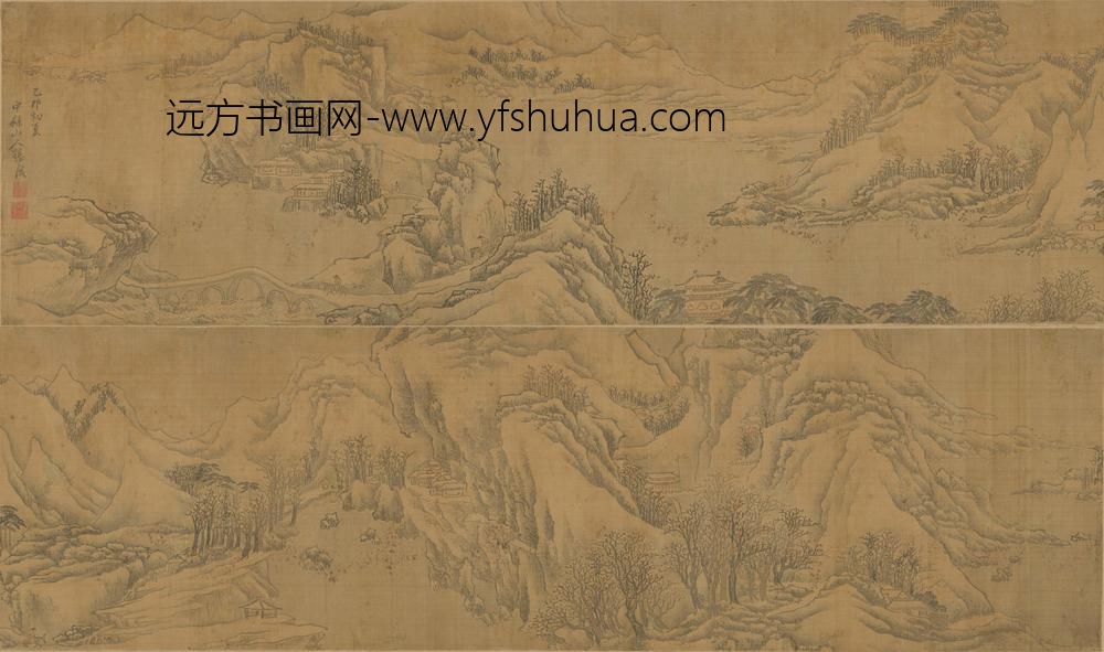 张复_雪景卷_