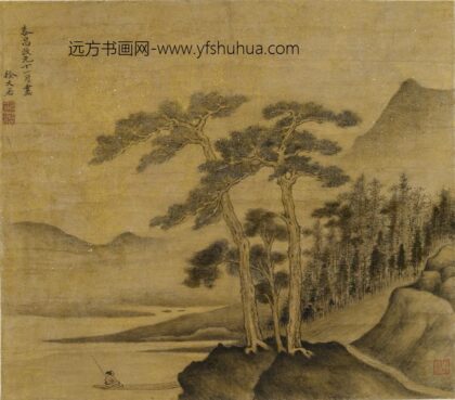 徐文若 双松小棹.jpg