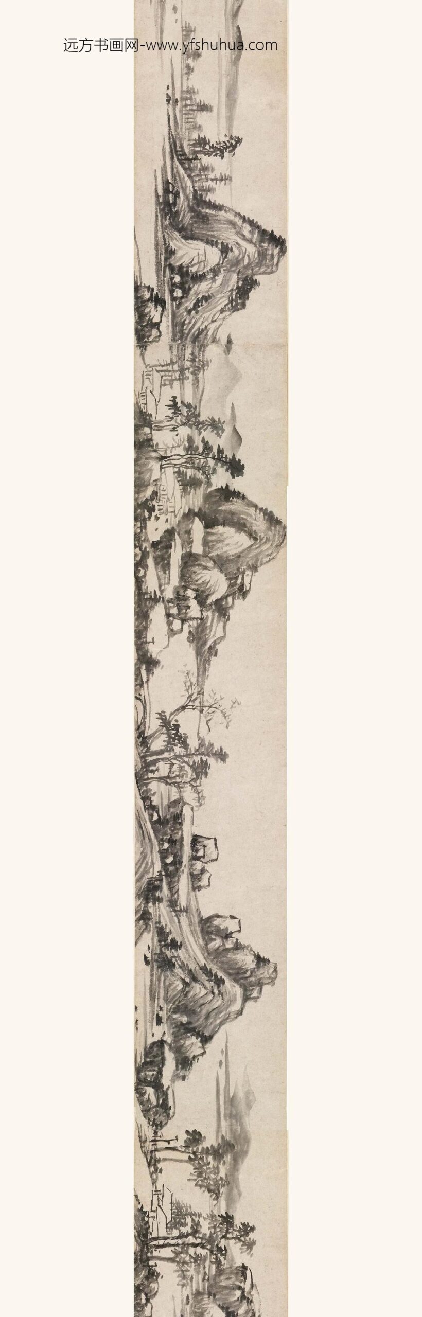 李流芳_江山胜览图卷_