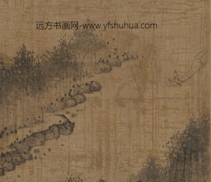 梅清 仿马远轴船.jpg