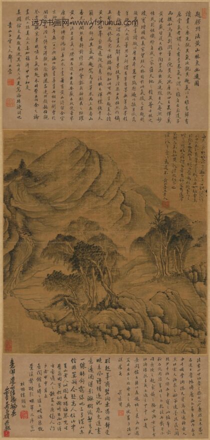 法若真 林泉幽逸.jpg