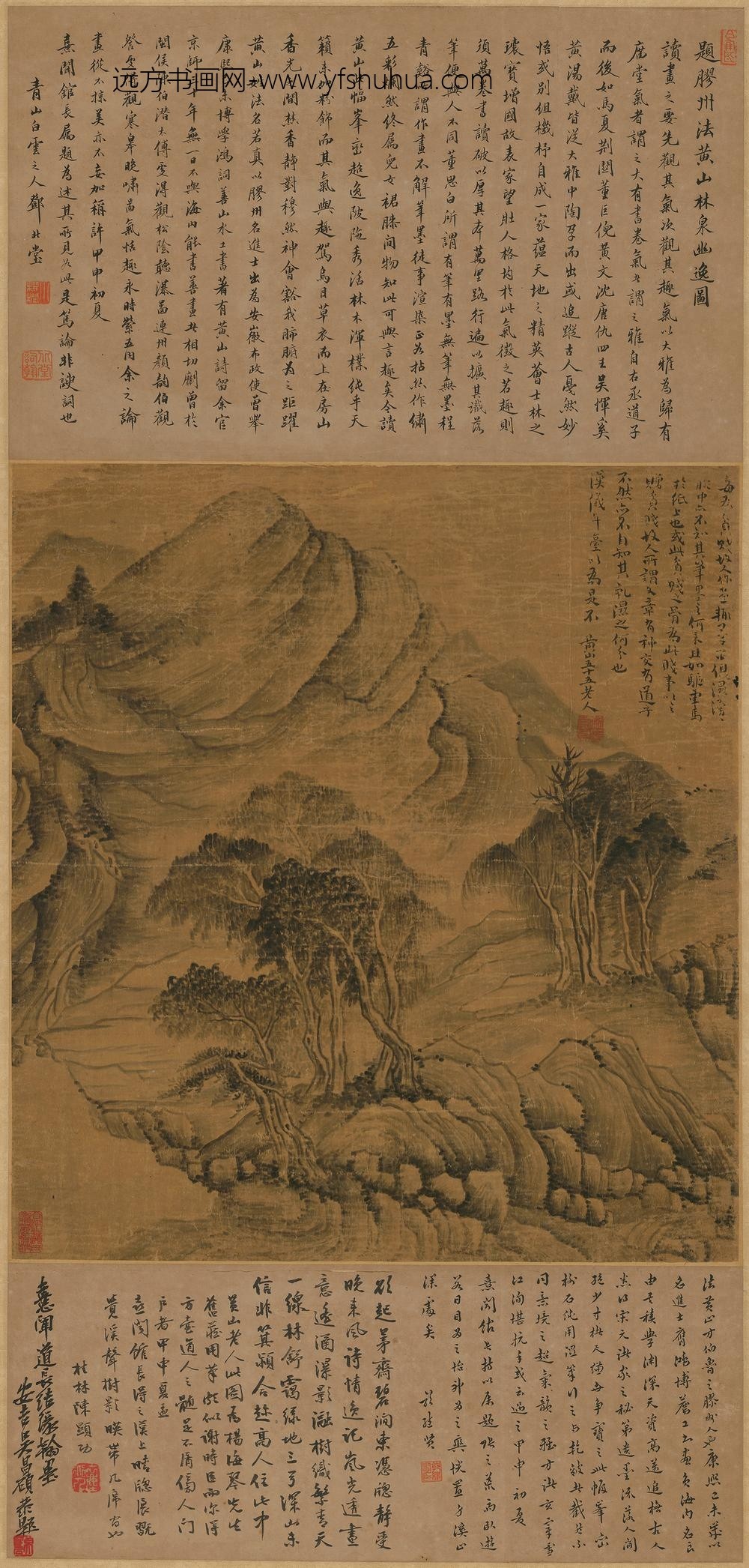法若真_林泉幽逸