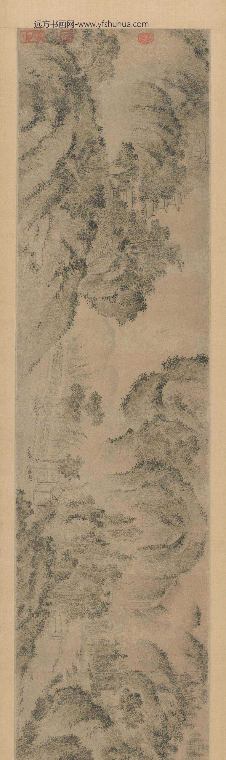 王延陵_山水卷_