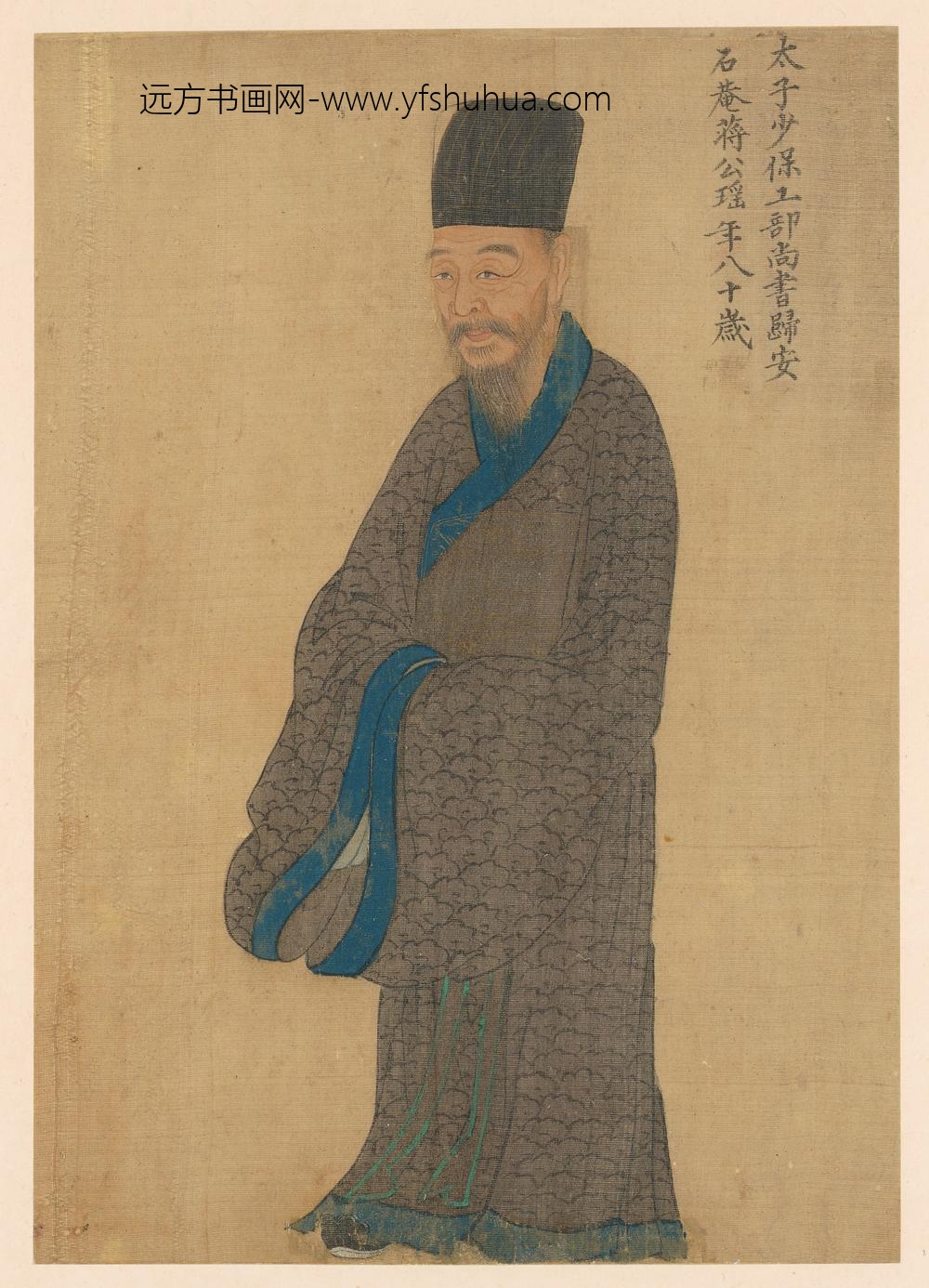 蒋瑶_岘山逸老图