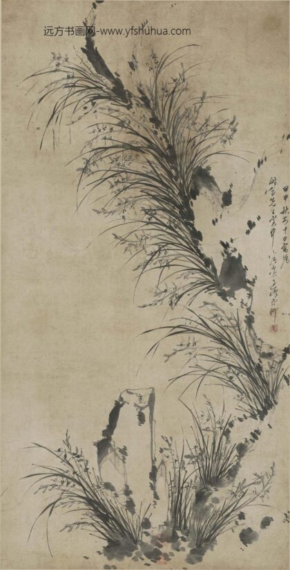 释白丁 天台兰石图.jpg