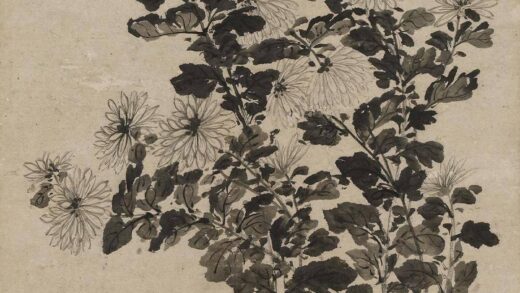 金俊明 菊花立轴 1.jpg