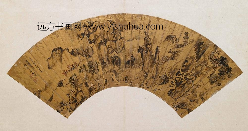 金灿然_扇面