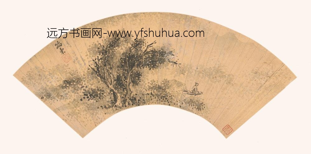 阎尔梅_渡舟图-