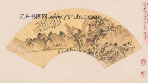 陈丹衷 山水扇面.jpg