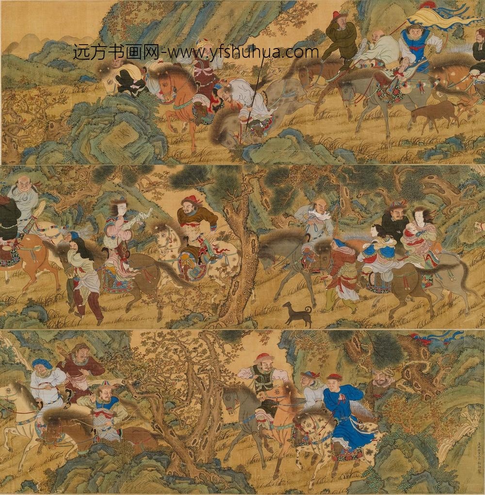 顾融_文姬归汉图卷