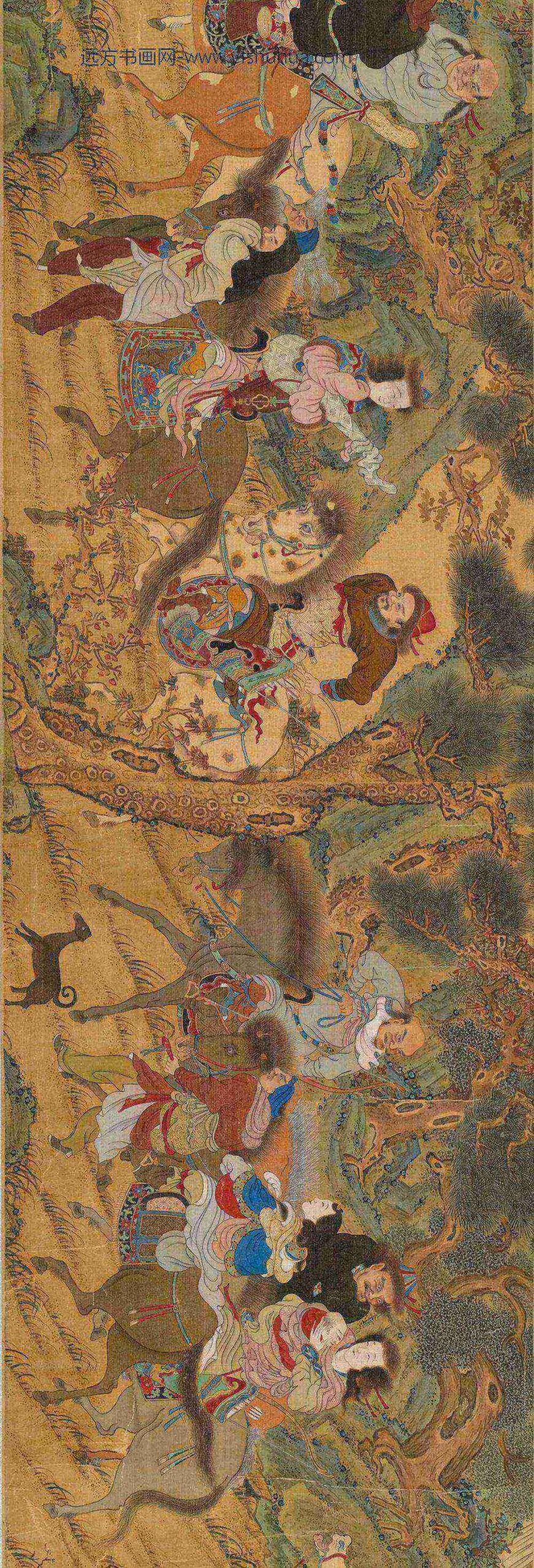 顾融_文姬归汉图卷_