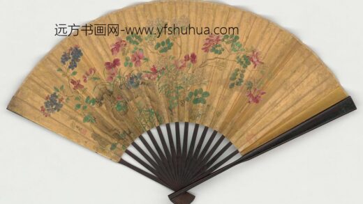 顾见龙 花卉成扇 1.jpg