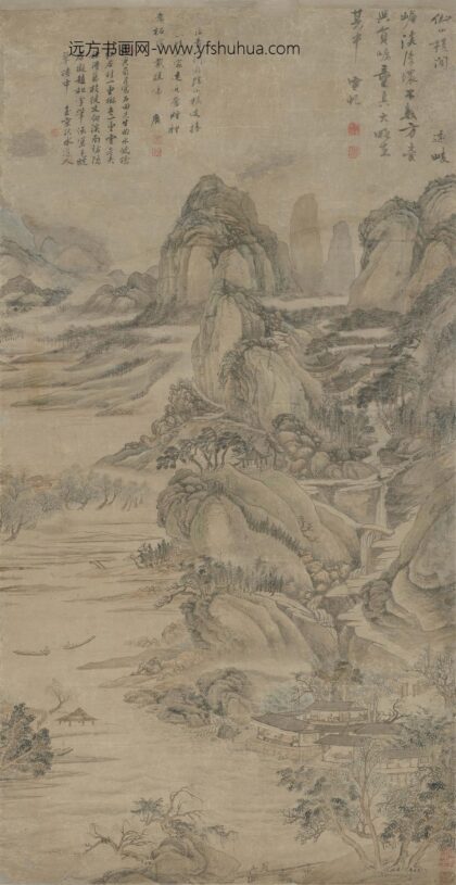 黄广 题周璋仙山楼阁.jpg