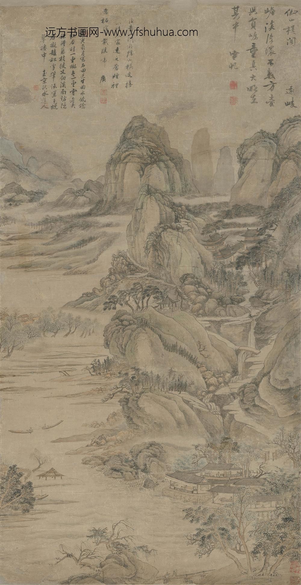 黄广_题周璋仙山楼阁